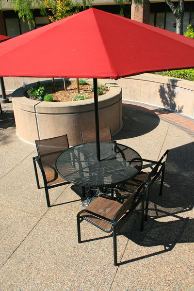 A commercial restaurant client of our wanted an exposed aggregate patio installed on their premise.